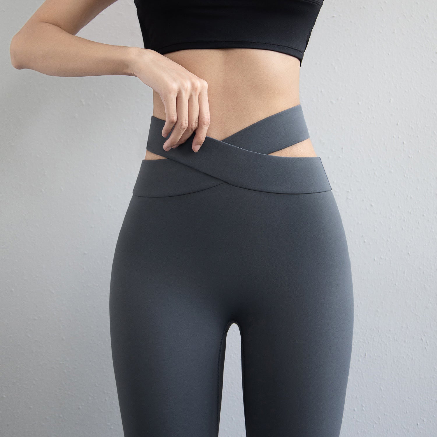 Fall Winter Fitness Running Sanded Sports Leggings Yoga Clothes