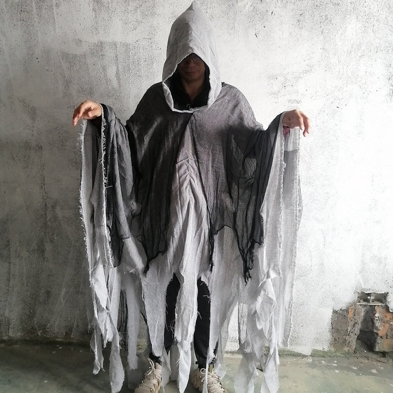 Halloween Cloak Cos Zombie Clothing Skull Cloak Props